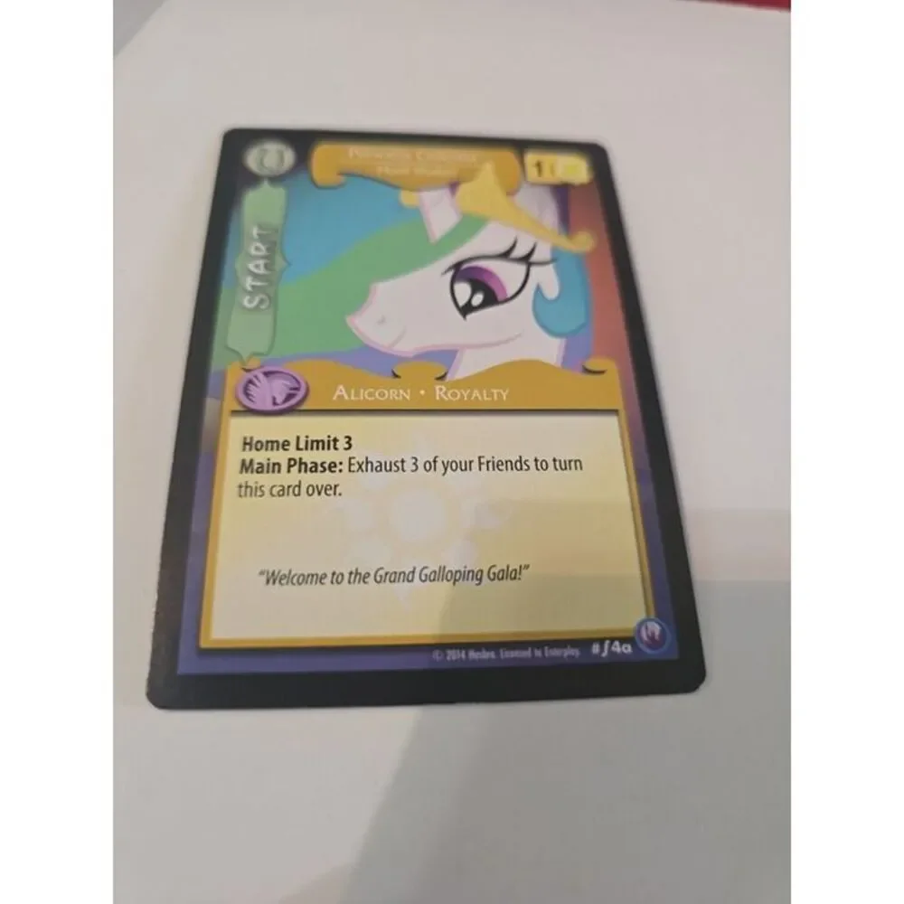 Princess Celestia, Hoof Shaker #f4 Foil - Canterlot Nights, My Little Pony CCG